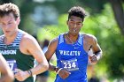 XC Wheaton & Babson  Wheaton College Men’s Cross Country compete at the 9th Annual Wheaton & Babson Season Opener on the Mark Coogan Course at Highland Park in Attleboro, Mass. - Photo By: KEITH NORDSTROM : Wheaton, XC, Cross Country, 9th Annual Wheaton & Babson Season Opener